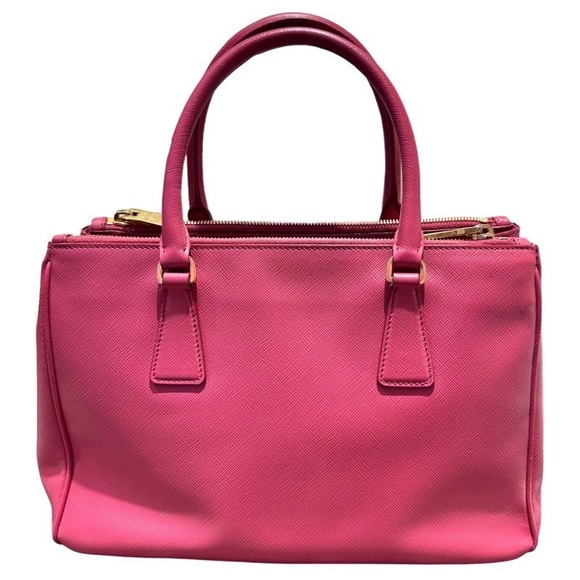 Prada Bag Galleria Pink Shoulder Medium Leather - Picture 1 of 12